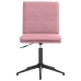 Silla de comedor terciopelo rosa