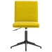 Silla de comedor terciopelo amarillo