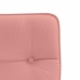 Silla de comedor cuero sintético rosa