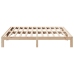 Estructura de cama sin colchón madera maciza de pino 180x200 cm