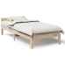 Estructura de cama sin colchón madera maciza de pino 80x200 cm