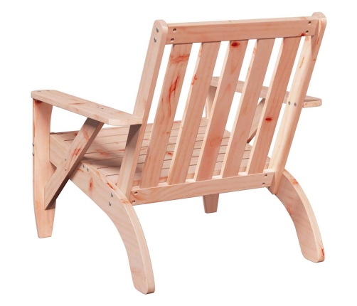 Silla adirondack de jardín madera maciza douglas 75x77x77 cm