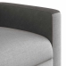 Sillón reclinable de masaje eléctrico tela gris nube