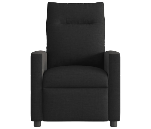 Sillón reclinable de masaje eléctrico tela negro