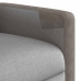 Sillón reclinable de masaje eléctrico tela gris oscuro