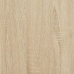 Estante de pared con cajones madera contrachapada roble sonoma