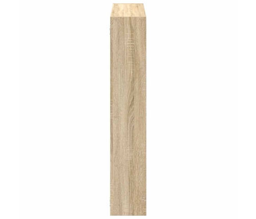 Estante cubo de pared 12 compartimentos madera roble sonoma