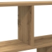 Estante cubo de pared 12 compartimentos madera roble artisan