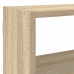 Estante cubo de pared 7 compartimentos madera roble Sonoma