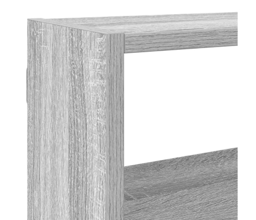 Estante cubo de pared 7 compartimentos madera gris Sonoma