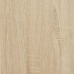 Estantes pared 2 uds madera roble Sonoma 75x16,5x16,5 cm