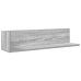 Estantes de pared 2 uds madera gris Sonoma 75x16,5x16,5 cm