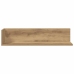 Estantes de pared 2 uds madera roble artisan 75x16,5x16,5 cm