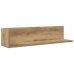 Estantes de pared 2 uds madera roble artisan 75x16,5x16,5 cm