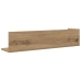 Estantes de pared 2 uds madera roble artisan 75x16,5x16,5 cm