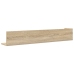 Estantes pared 2 uds madera roble Sonoma 100x16,5x16,5 cm