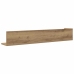 Estantes de pared 2 uds madera roble artisan 100x16,5x16,5 cm