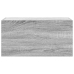 Armario de pared baño madera ingeniería gris Sonoma 60x25x30 cm