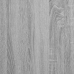 Armario de pared baño madera ingeniería gris Sonoma 80x25x30 cm