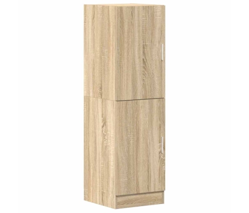 Mueble de cocina madera ingeniería roble Sonoma 38x41,5x131,5cm