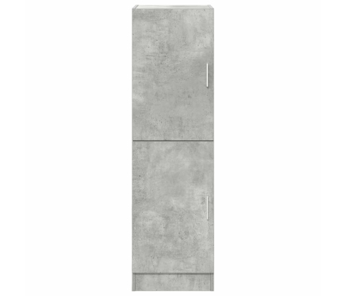 Mueble cocina madera ingeniería gris hormigón 38x41,5x131,5 cm