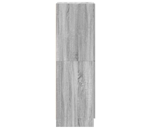 Mueble de cocina madera ingeniería gris Sonoma 38x41,5x131,5 cm