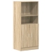 Mueble de cocina madera ingeniería roble sonoma 57x41,5x131,5cm