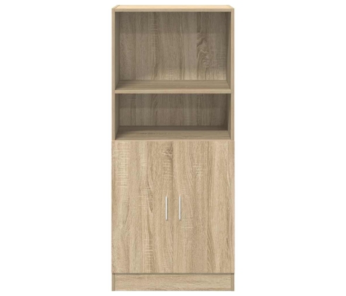 Mueble de cocina madera ingeniería roble sonoma 57x41,5x131,5cm