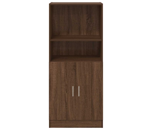 Mueble cocina madera ingeniería roble marrón 57x41,5x131,5 cm