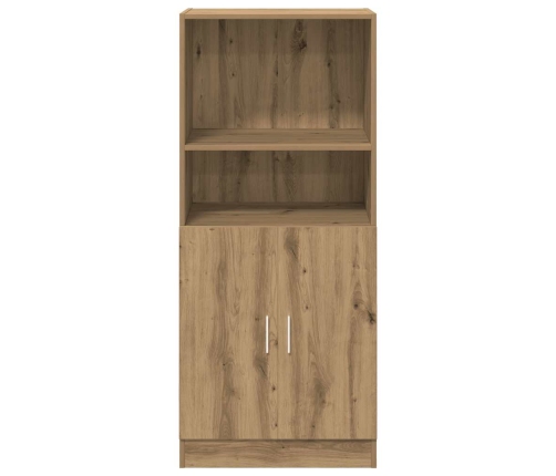 Mueble cocina madera ingeniería roble artisan 57x41,5x131,5 cm