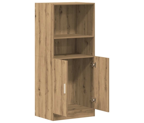 Mueble cocina madera ingeniería roble artisan 57x41,5x131,5 cm