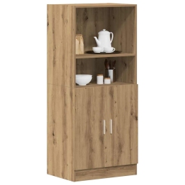 Mueble cocina madera ingeniería roble artisan 57x41,5x131,5 cm