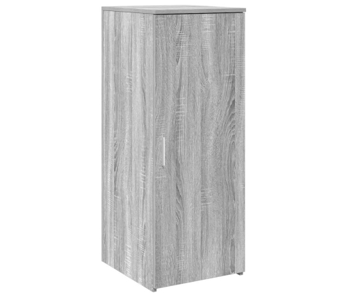 Armario de madera ingeniería gris sonoma 40x45x103,5 cm