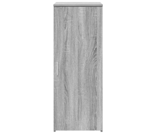 Armario de madera ingeniería gris sonoma 40x45x103,5 cm