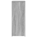 Armario de madera ingeniería gris sonoma 40x45x103,5 cm