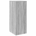 Armario de madera ingeniería gris sonoma 40x45x103,5 cm