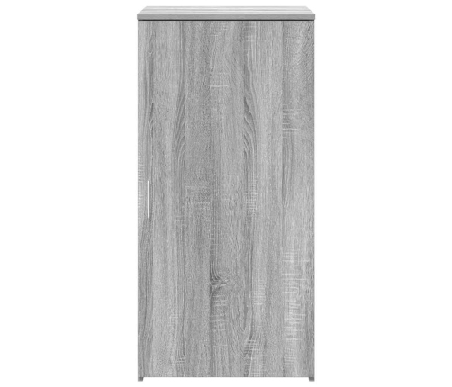 Armario de madera ingeniería gris sonoma 50x45x103,5 cm