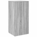 Armario de madera ingeniería gris sonoma 50x45x103,5 cm