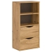 Mueble auxiliar con cajones ODDA 40x24x79 cm madera maciza pino