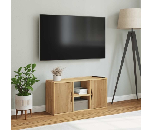 Mueble de TV ODDA madera maciza de pino 79x24x40,5 cm