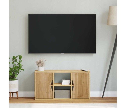 Mueble de TV ODDA madera maciza de pino 79x24x40,5 cm