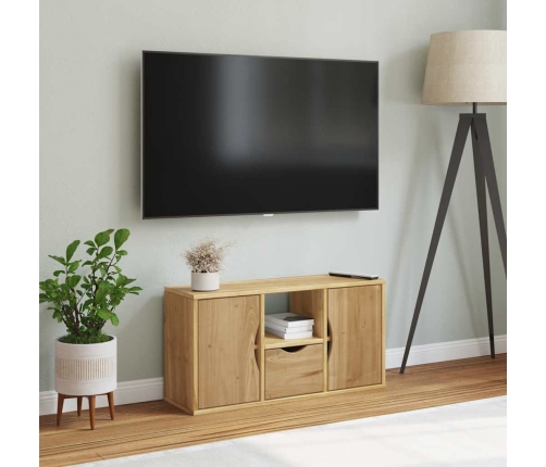 Mueble para TV con cajón ODDA 79x24x40,5 cm madera pino maciza