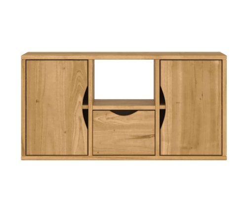 Mueble para TV con cajón ODDA 79x24x40,5 cm madera pino maciza