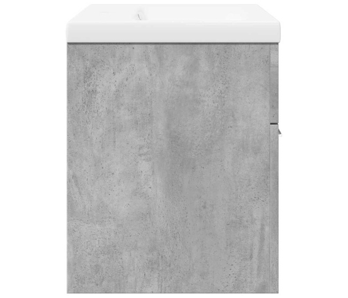 Mueble de baño con lavabo integrado gris hormigón