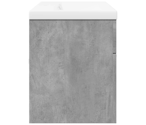 Mueble de baño con lavabo integrado gris hormigón