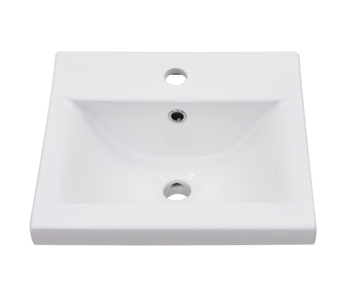 Set muebles de baño 5 piezas madera ingeniería gris hormigón