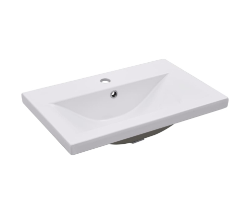 Set muebles de baño 5 piezas madera ingeniería gris hormigón