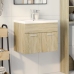 Mueble de baño con lavabo integrado roble Sonoma