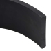 Borde de goma para quitanieves negro 150x8x1 cm