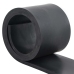 Borde de goma para quitanieves negro 180x15x1 cm